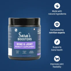 Sara's Boosters Bone & Joint Mobility Supplement For Dogs - 100 g