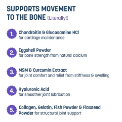 Sara's Boosters Bone & Joint Mobility Supplement For Dogs - 100 g