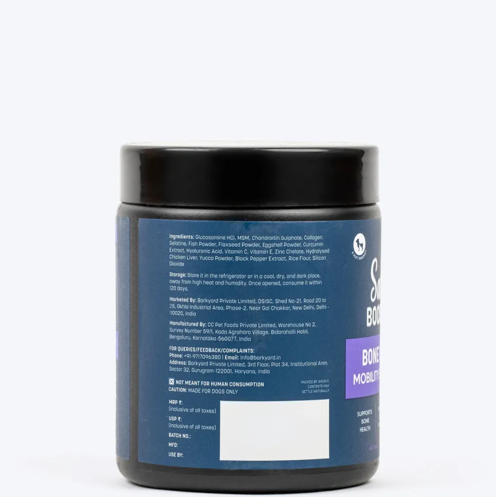 Sara's Boosters Bone & Joint Mobility Supplement For Dogs - 100 g