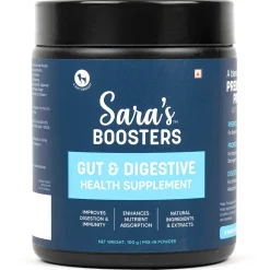 Sara's Boosters Gut & Digestive Health Supplement For Dogs - 100 g