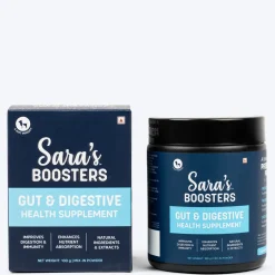 Sara's Boosters Gut & Digestive Health Supplement For Dogs - 100 g