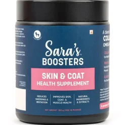 Sara's Boosters Skin & Coat Health Supplement For Dogs - 100 g