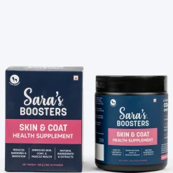 Sara's Boosters Skin & Coat Health Supplement For Dogs - 100 g