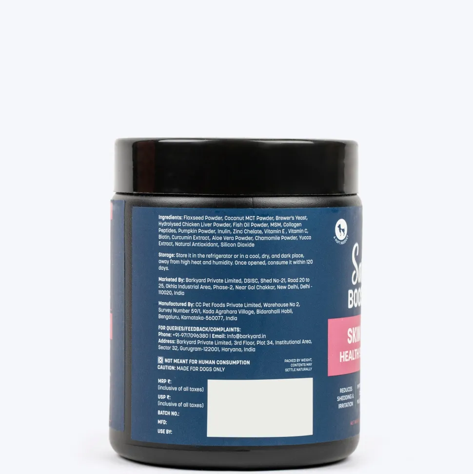 Sara's Boosters Skin & Coat Health Supplement For Dogs - 100 g