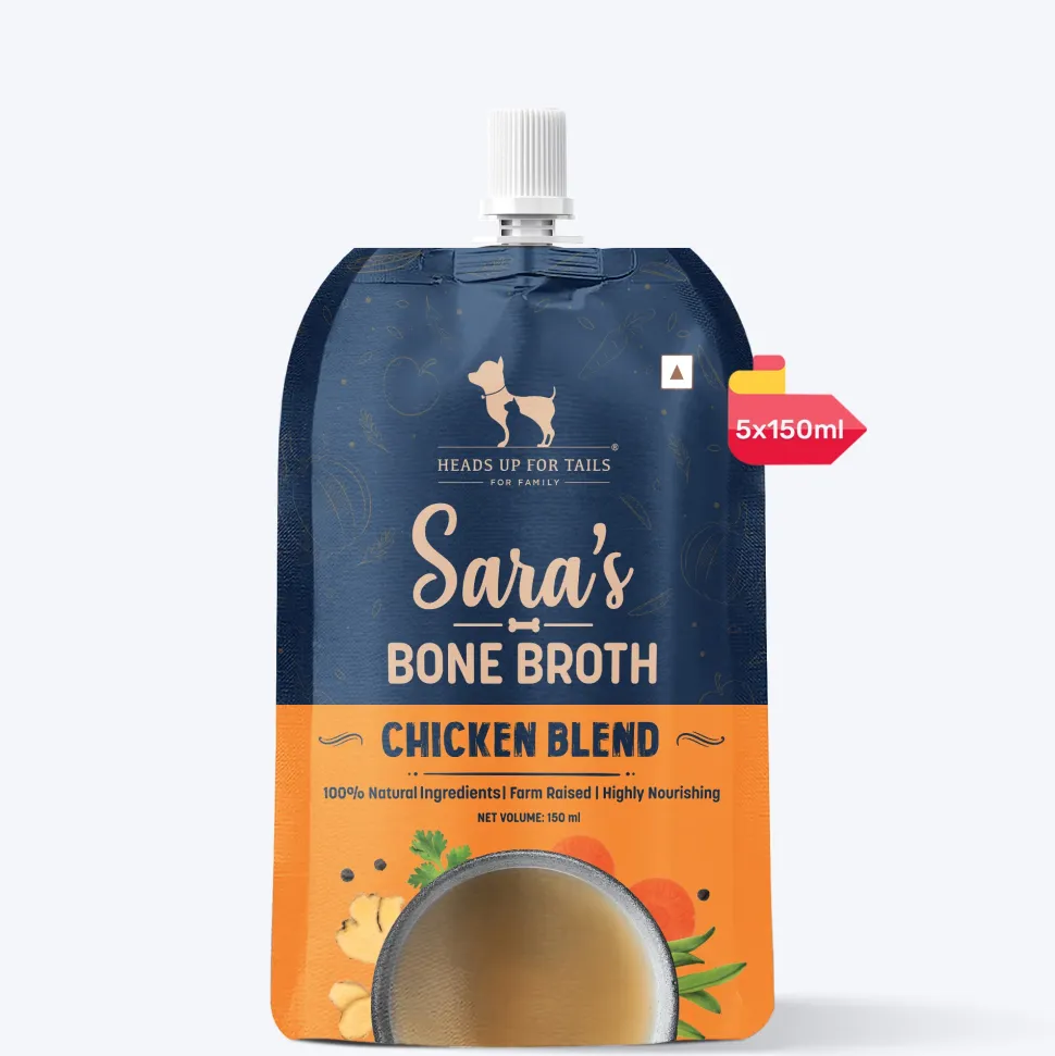 Sara's Chicken Blend Bone Broth For Dogs - 150 ml