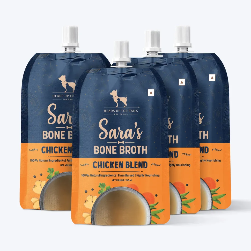 Sara's Chicken Blend Bone Broth For Dogs - 150 ml