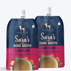 Sara's Lamb Blend Bone Broth For Dogs - 150 ml