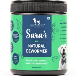 Sara's Natural Dewormer Supplement for Dogs 200g
