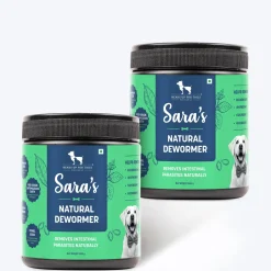 Sara's Natural Dewormer Supplement for Dogs 200g