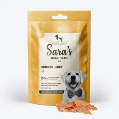 Sara's Chicken Jerky Dog Treats Human-Grade Grain-Free 70g