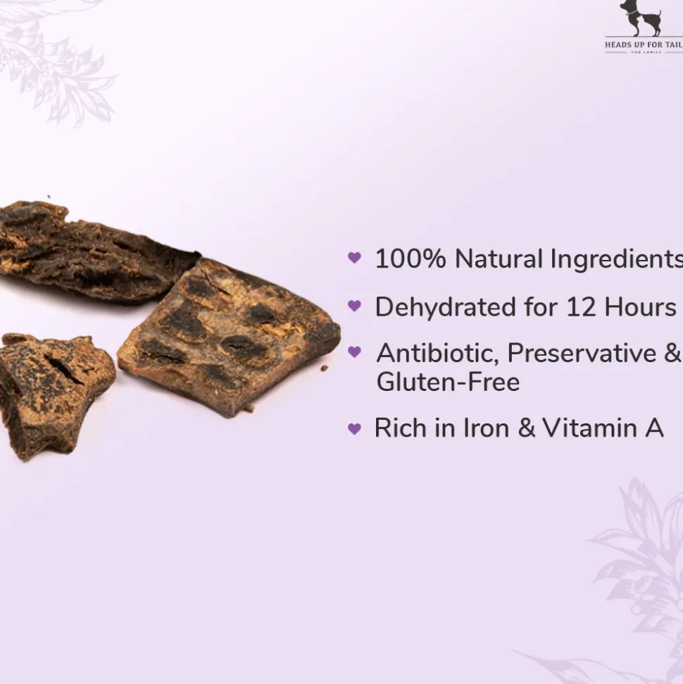 Sara's Chicken Liver Jerky with Turmeric Dog Treats 70g