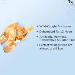Sara's Dehydrated Anchovies Dog Treats Omega-3 - 70g