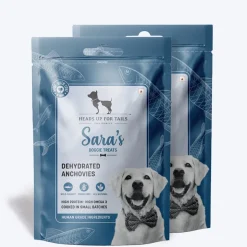 Sara's Dehydrated Anchovies Dog Treats Omega-3 - 70g