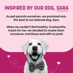 Sara's Dehydrated Lamb Jerky Dog Treats Single-Ingredient 70g