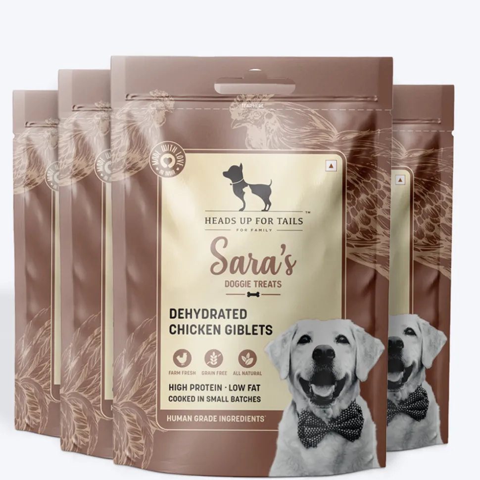 Sara's Doggie Dehydrated Chicken Giblets for Dogs 70 g