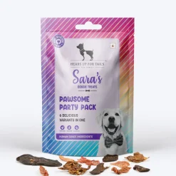 Sara's Doggie Treats Pawsome Party Pack Human-Grade 200g