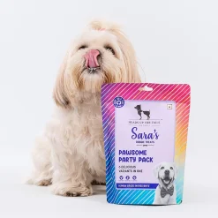 Sara's Doggie Treats Pawsome Party Pack Human-Grade 200g