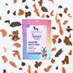 Sara's Doggie Treats Pawsome Party Pack Human-Grade 200g