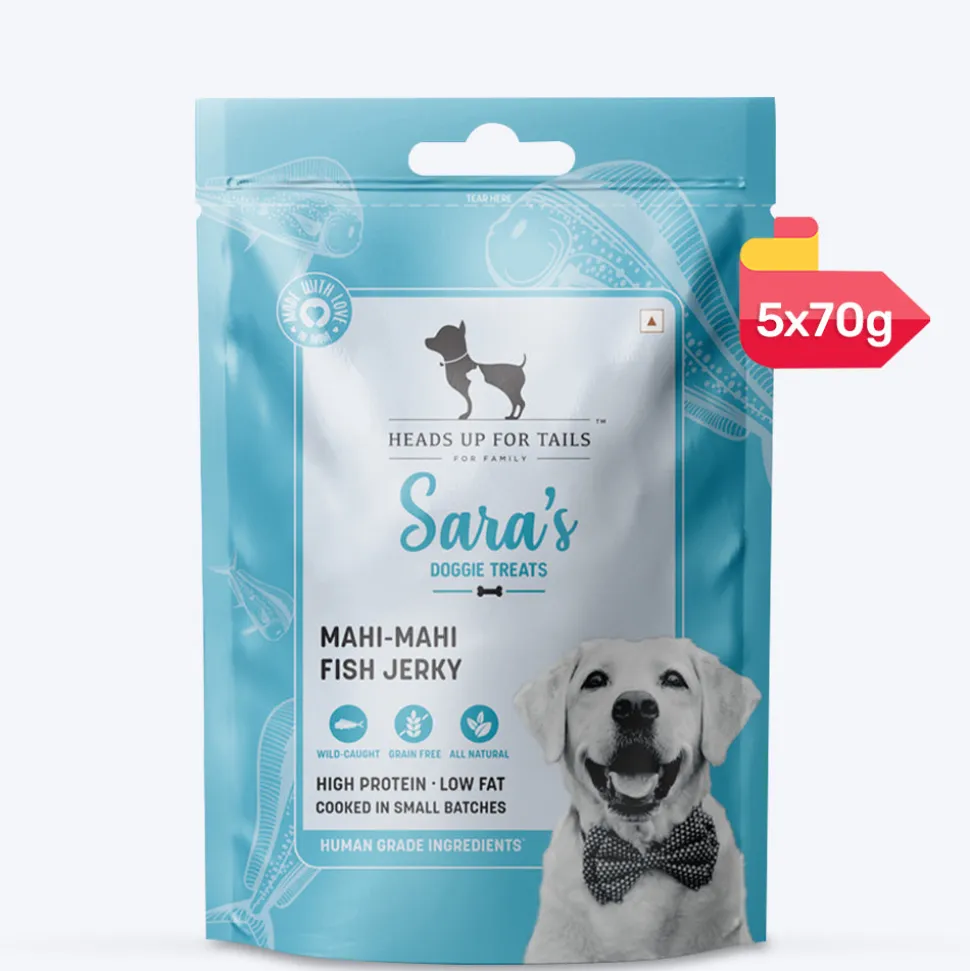 Sara's Mahi Mahi Fish Dog Treats Single-Ingredient 70g