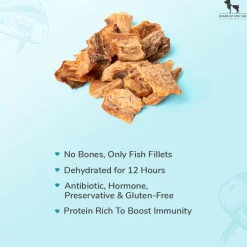 Sara's Mahi Mahi Fish Dog Treats Single-Ingredient 70g