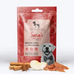 Sara's Meaty Treat Combo - Dehydrated Dog Treats - Pack of 4 (70 g Each)