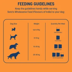 Sara's Wholesome Biryani Dog Food - Flavours of India - (2 x 300 g)