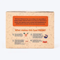 Sara's Wholesome Chicken & Brown Rice Dog Food 10x100g