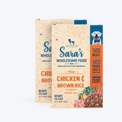 Sara's Wholesome Classic Chicken & Brown Rice Dog Food