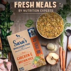 Sara's Wholesome Classic Chicken & Brown Rice Dog Food