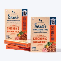 Sara's Wholesome Classic Chicken & Brown Rice Dog Food