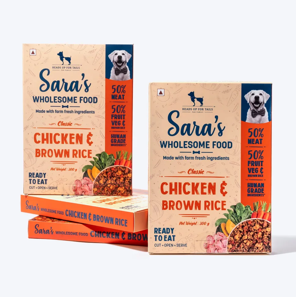 Sara's Wholesome Classic Chicken & Brown Rice Dog Food