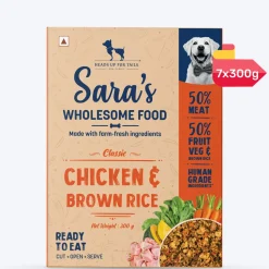 Sara's Wholesome Classic Chicken & Brown Rice Dog Food