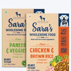 Sara's Wholesome Classic Range Dog Food Combo - 2x300 gm