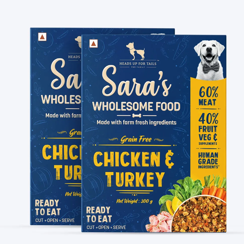 Sara's Wholesome Grain-Free Chicken & Turkey Dog Food