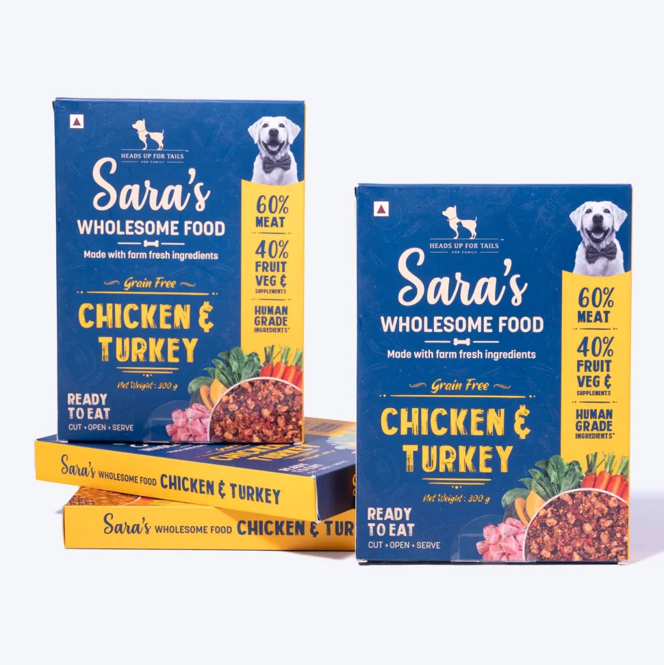 Sara's Wholesome Grain-Free Chicken & Turkey Dog Food