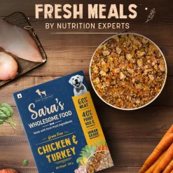 Sara's Wholesome Grain-Free Chicken & Turkey Dog Food