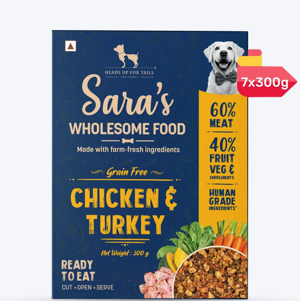 Sara's Wholesome Grain-Free Chicken & Turkey Dog Food