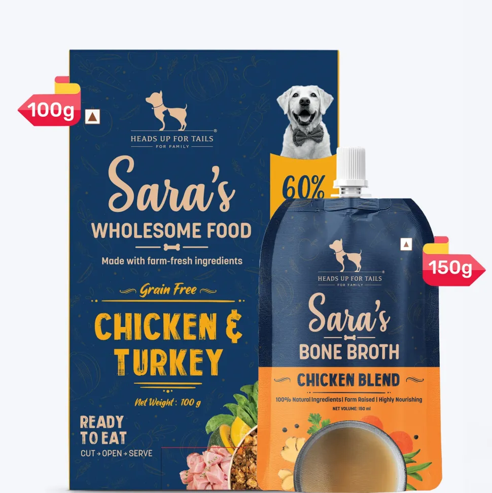 Sara's Wholesome Grain-Free Chicken & Turkey Dog Food