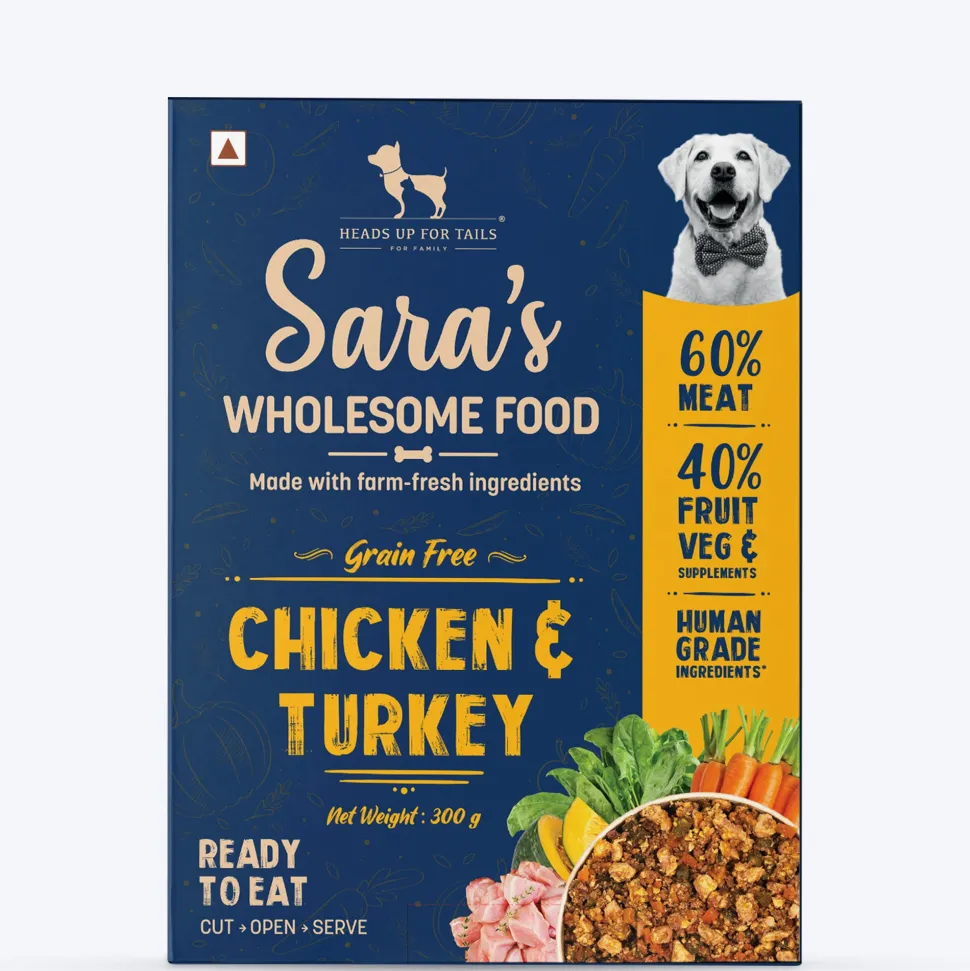 Sara's Wholesome Grain-Free Chicken & Turkey Dog Food