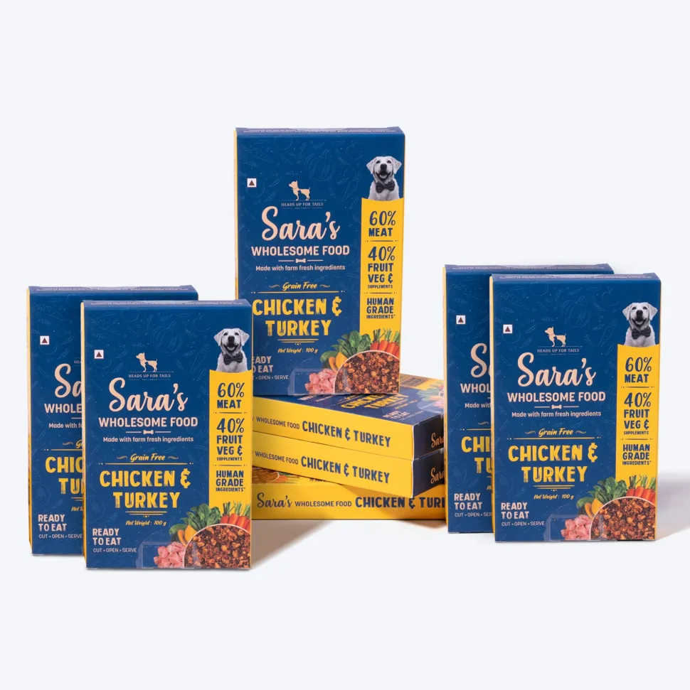 Sara's Wholesome Grain-Free Chicken & Turkey Dog Food