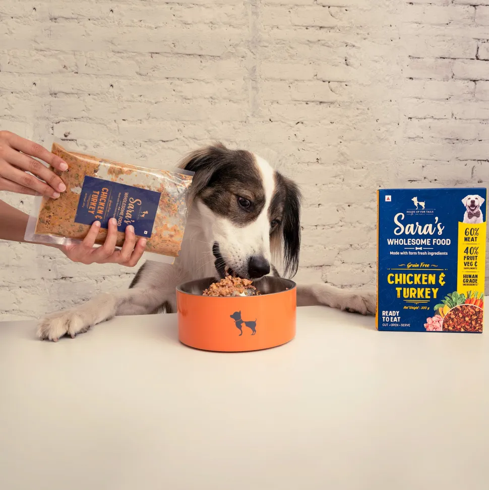 Sara's Wholesome Grain-Free Chicken & Turkey Dog Food