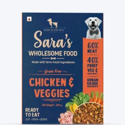 Sara's Wholesome Grain-Free Chicken & Veggies Dog Food