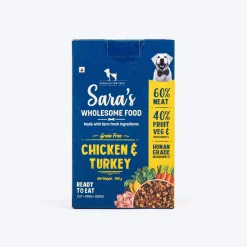 Sara's Wholesome Grain-Free Dog Food Combo - 2x100 gm