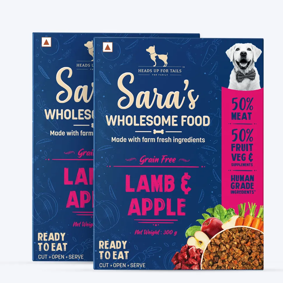 Sara's Wholesome Grain-Free Lamb & Apple Dog Food