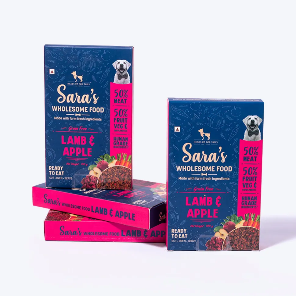 Sara's Wholesome Grain-Free Lamb & Apple Dog Food