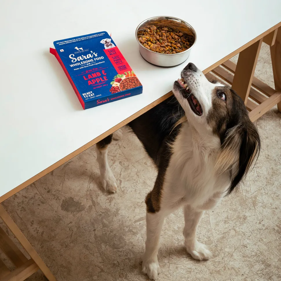 Sara's Wholesome Grain-Free Lamb & Apple Dog Food