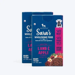 Sara's Wholesome Grain-Free Lamb & Apple Dog Food