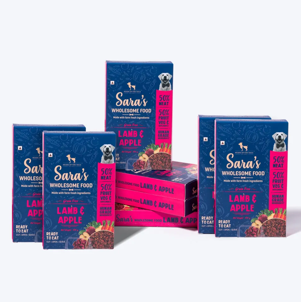 Sara's Wholesome Grain-Free Lamb & Apple Dog Food