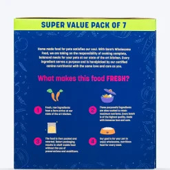 Sara's Wholesome Grain-Free Lamb & Apple Dog Food 7x300g