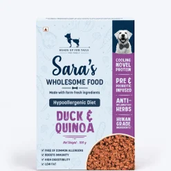 Sara's Wholesome Hypoallergenic Duck & Quinoa Wet Dog Food